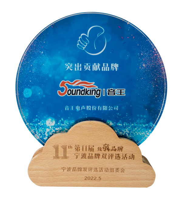 音王再次榮獲突出貢獻品牌董事長王祥貴被授予品牌年度功勛人物稱號