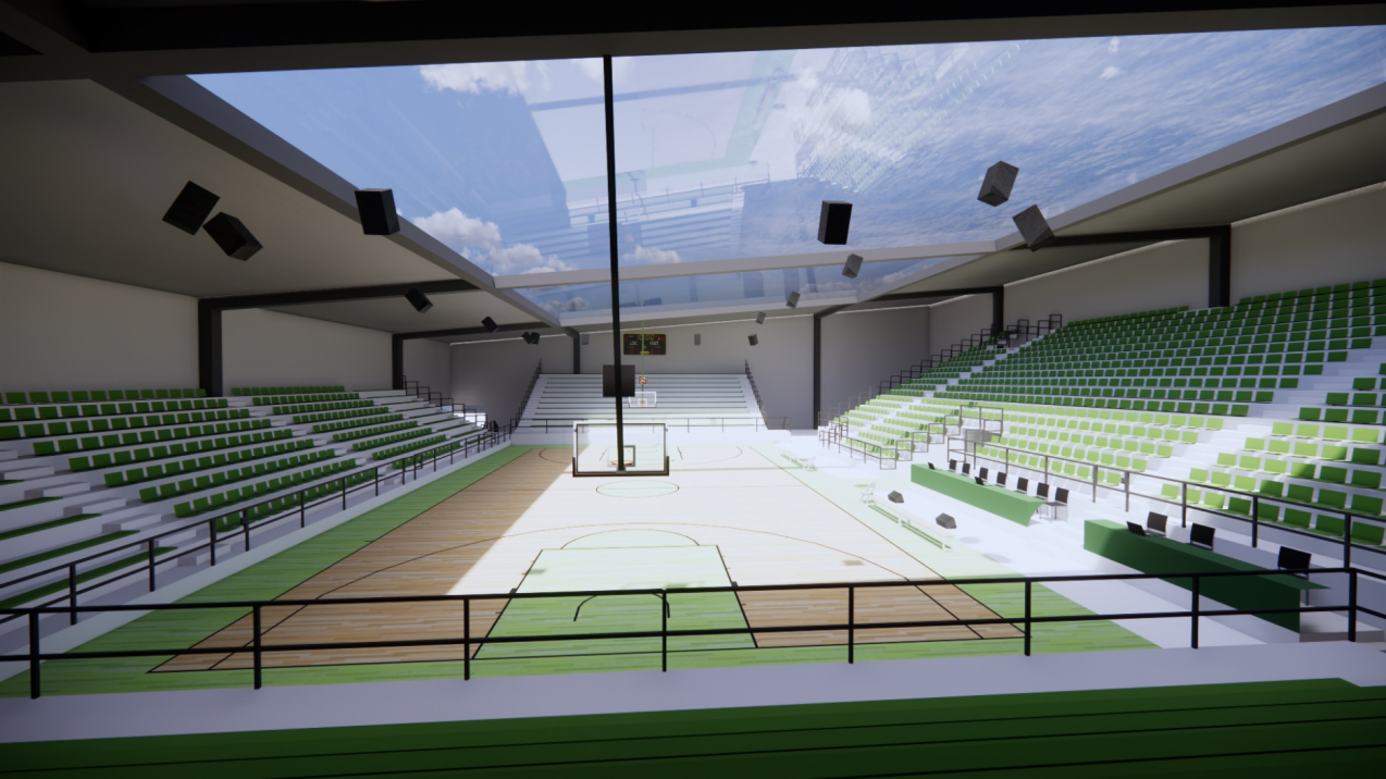 室內體育場館（籃球場）