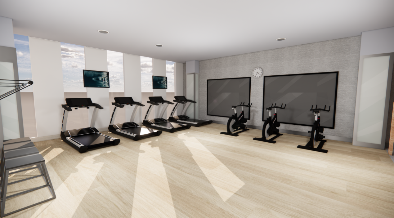 運(yùn)動(dòng)健身館（高）