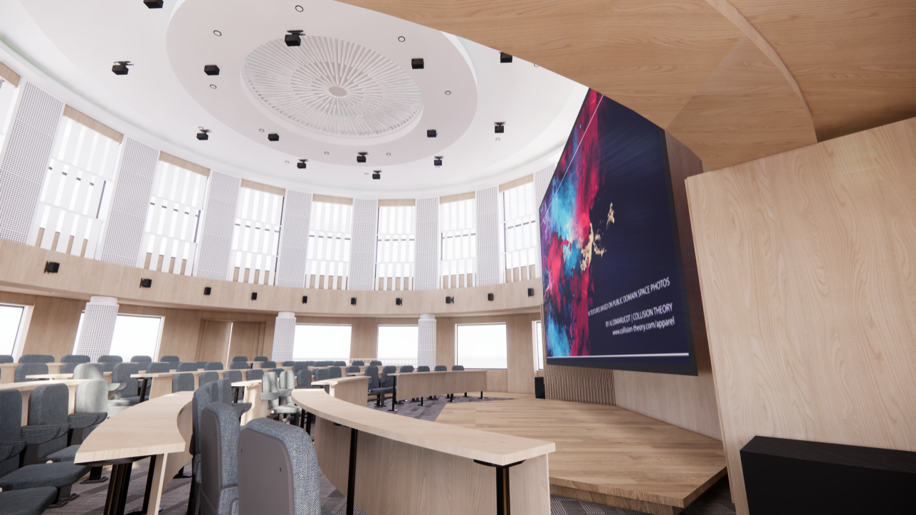 電視臺沉浸聲演播室