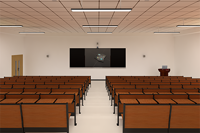 沉浸聲階梯教室(150-200m2）