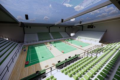 室內體育館（羽毛球場）