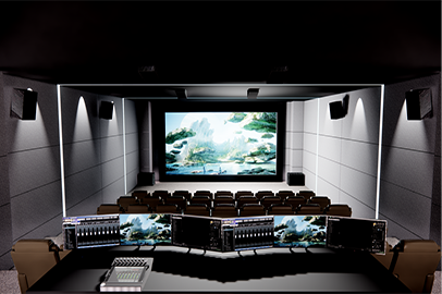 電視臺全景聲LED直視顯示審片室（80m2以上）