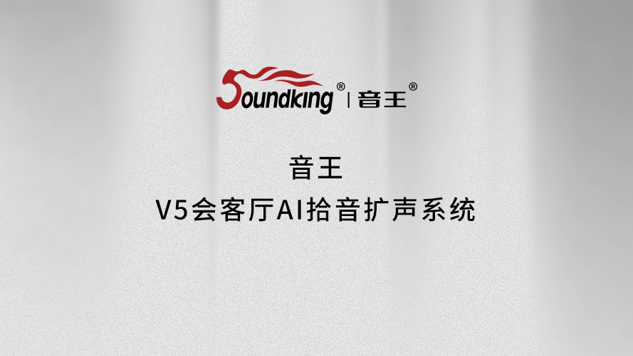 音王V5會客廳AI拾音擴聲系統 音王V5會客廳AI拾音擴聲系統
